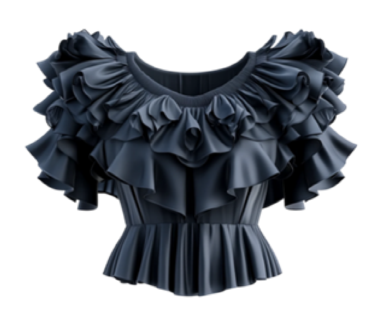 Ruffled Blouse